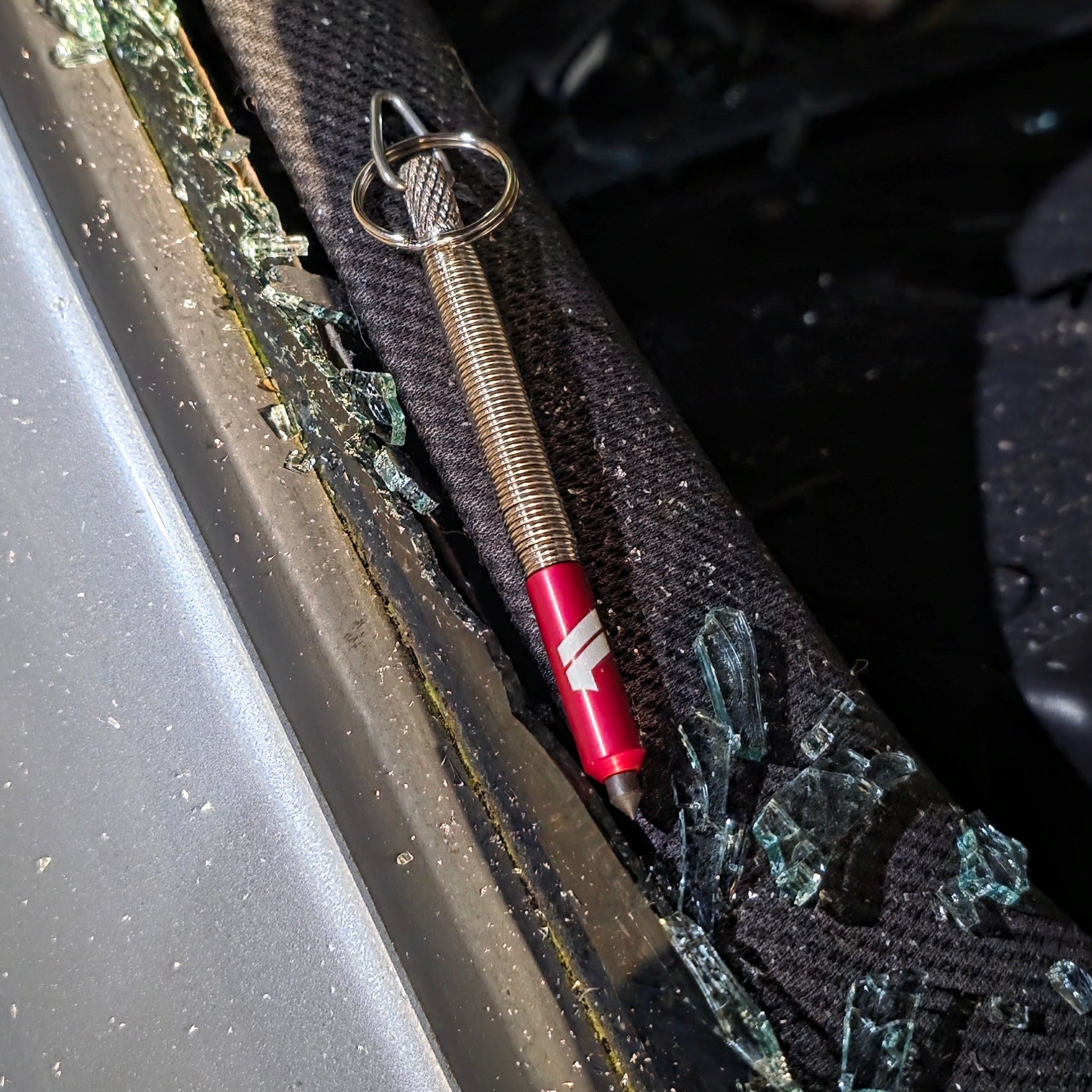 Police Spring Window Punch Spring-Loaded Window Punch - K - Fire and Rescue Tools