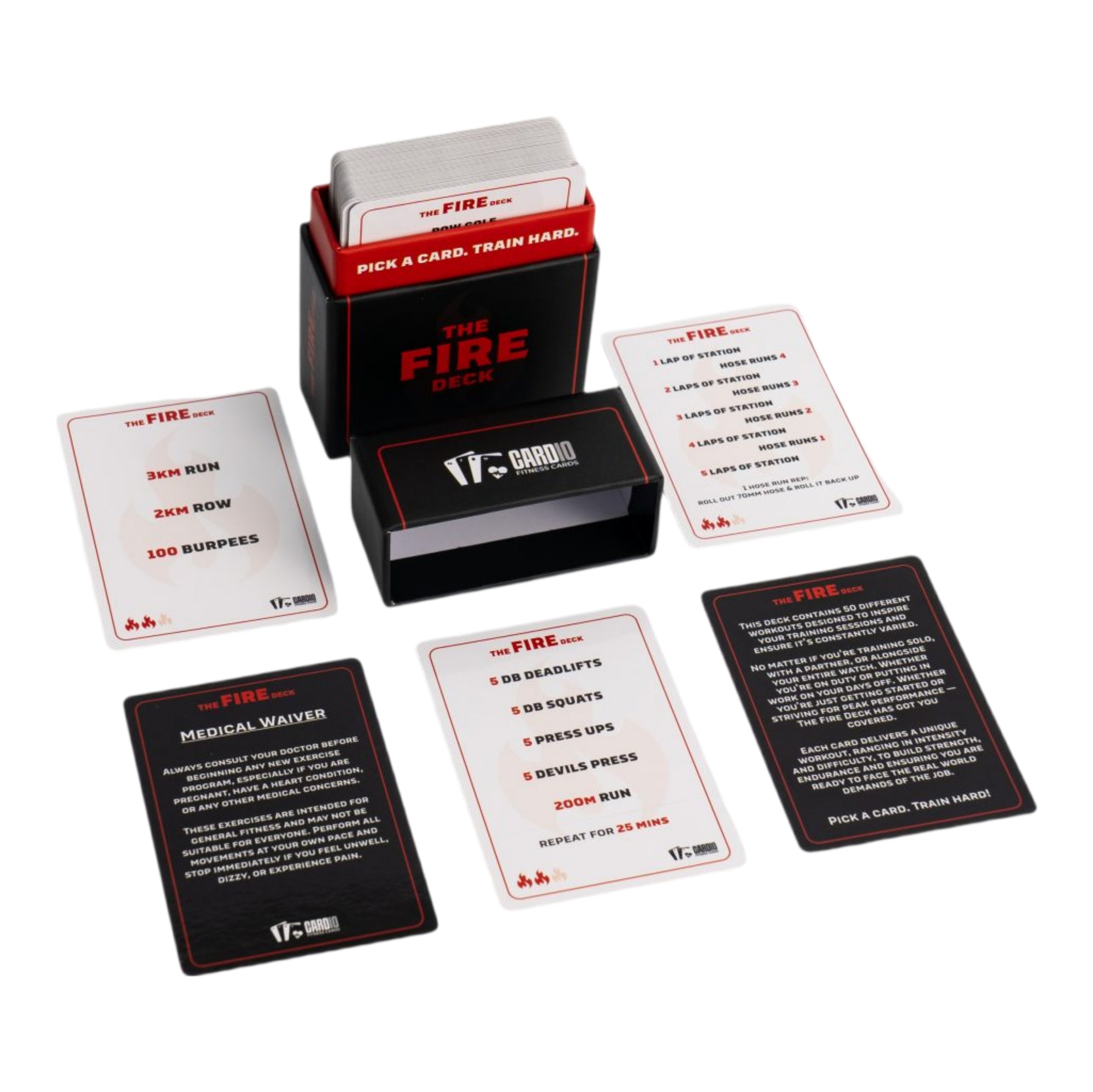 The Fire Deck – Firefighter Workout Cards