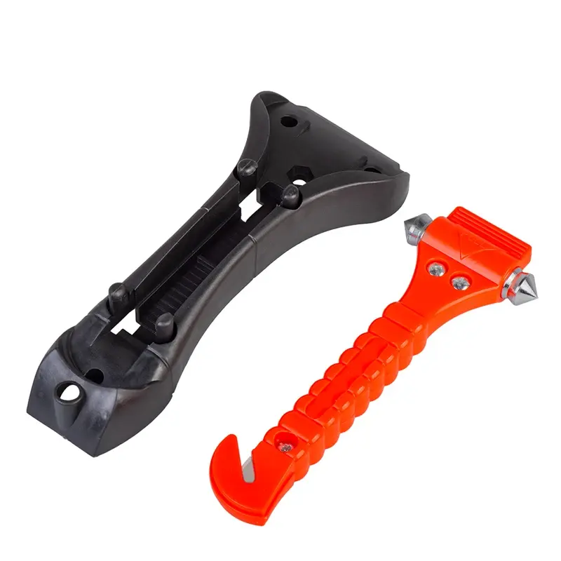 Emergency Window Hammer & Seatbelt Cutter