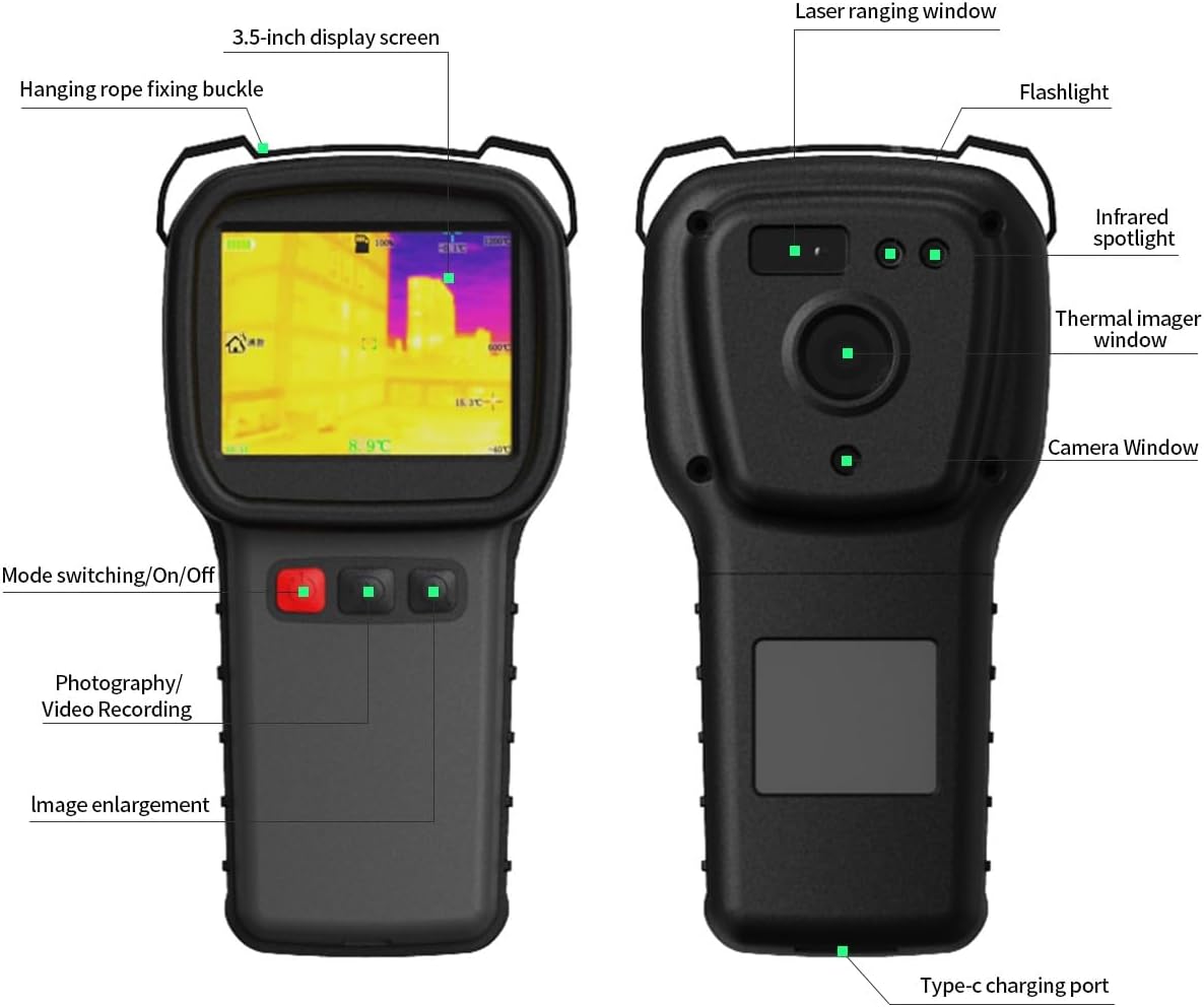 Firefighting Camera S1200 - Firefighting Thermal Imaging Camera - Fire and Rescue Tools