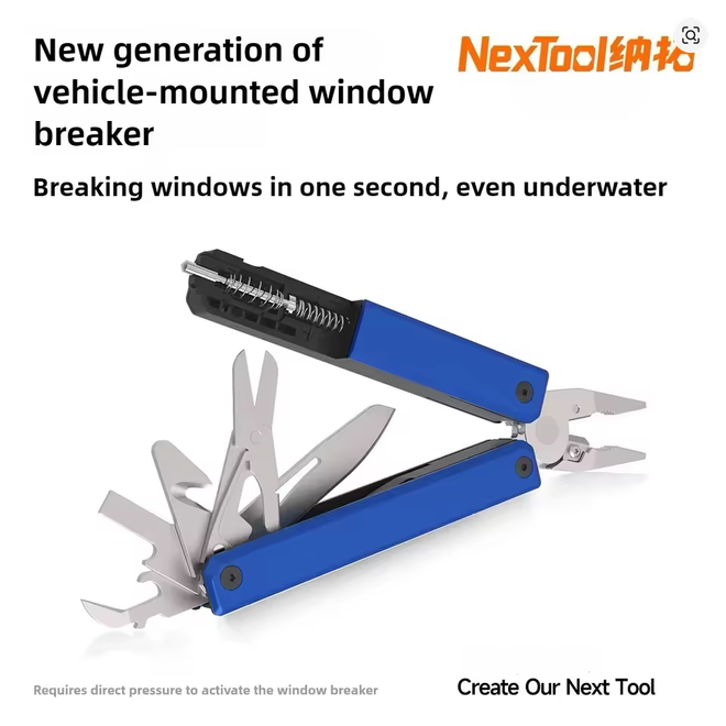 NexTool Gemini Glass Breaker
