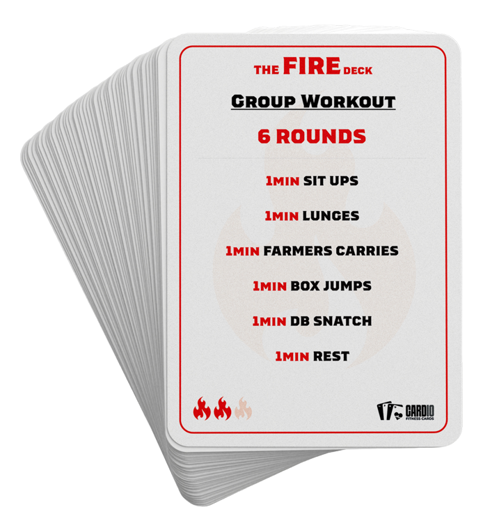 The Fire Deck – Firefighter Workout Cards