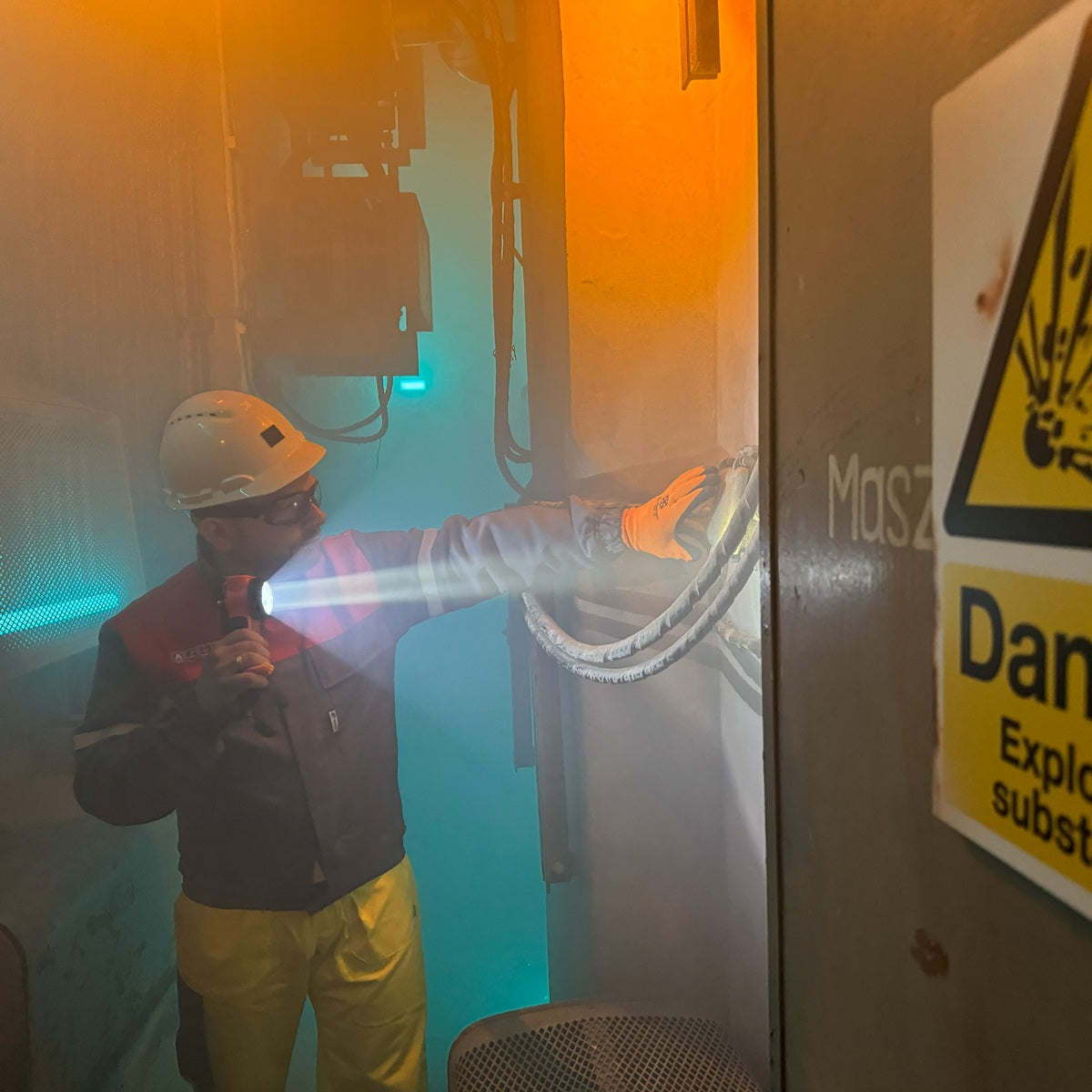 M-Fire Guardian XW in use