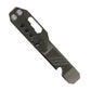 Titanium Mini Pry Bar Mutli Tool with nail puller, socket ends, and belt clip. fire and rescue tools