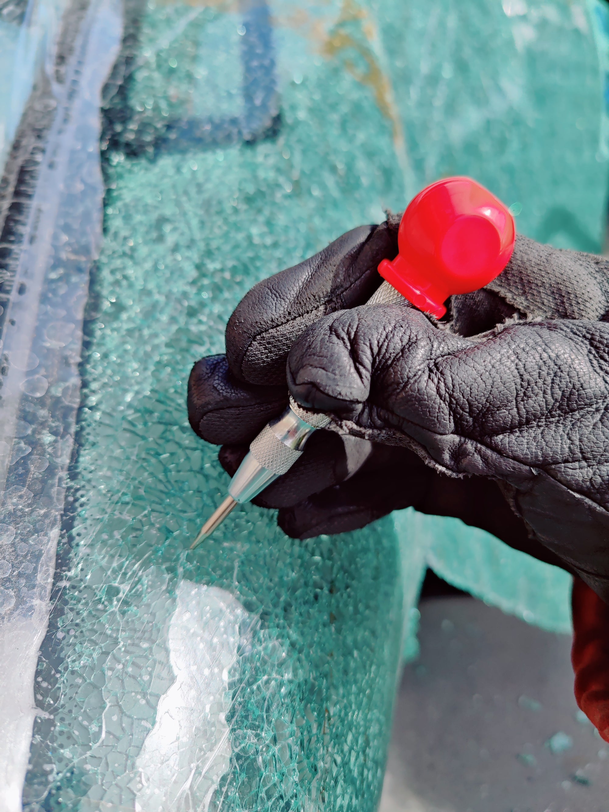 Heavy Duty Glass Breaker Punch